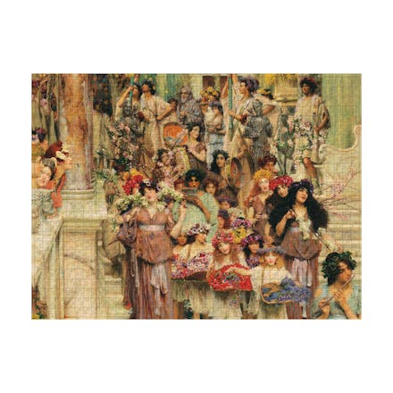 Spring (Lawrence Alma-Tadema) 1000 Piece Jigsaw Puzzle