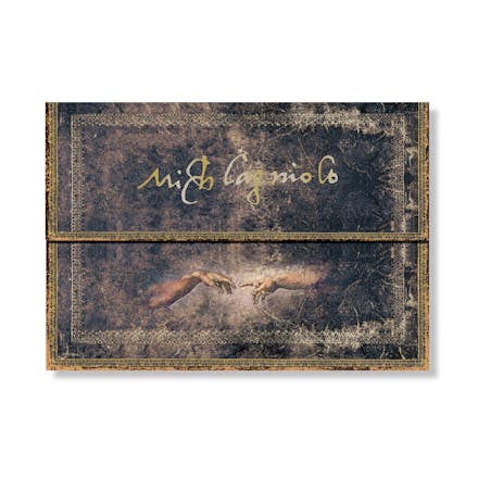 Michelangelo, Handwriting (Embellished Manuscripts Collection) Document Folder (Wrap Closure)