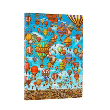 Balloon Festival (Pierre the Maze Detective) Midi Lined Softcover Flexi Journal (Elastic Band Closure)