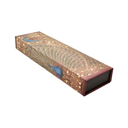 Hafiz s Peacocks (Sangorski & Sutcliffe) Pencil Case (Wrap Closure)