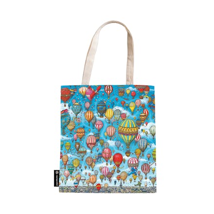 Balloon Festival/Sunset Ride (Pierre the Maze Detective) Canvas Bag