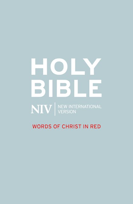 NIV Bible - Words of Christ in Red