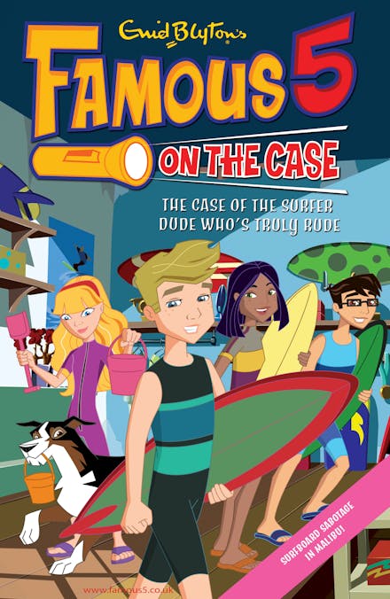 Famous 5 on the Case: Case File 20: The Case of the Surfer Dude Who's Truly Rude