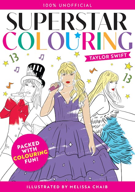 Superstar Colouring: Taylor Swift