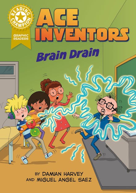 Reading Champion: Graphics: Ace Inventors Inc: Brain Drain