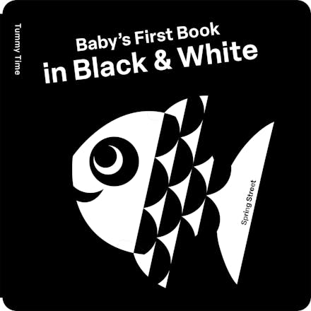 Spring Street Tummy Time: Baby s First Book in Black & White