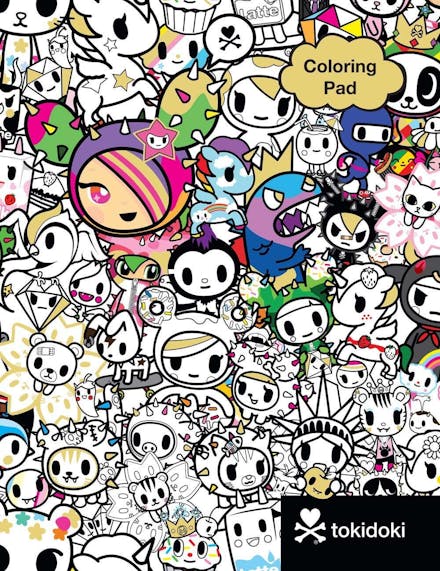 tokidoki Coloring Pad