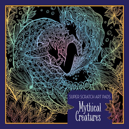 Super Scratch Art Pads: Mythical Creatures