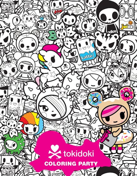 tokidoki Coloring Party