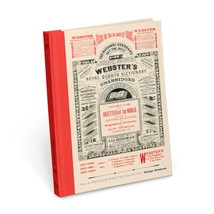 From the Merriam-Webster Archives: Vintage Notebook