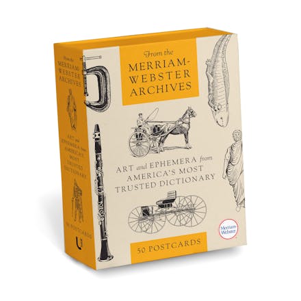 From the Merriam-Webster Archives: 50 Postcards