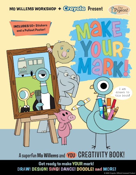 Mo Willems Workshop and Crayola Present:  Make Your Mark!