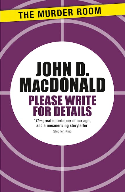 Please Write for Details