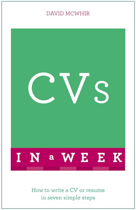 CVs In A Week
