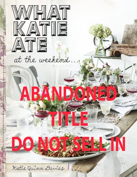 What Katie Ate At The Weekend