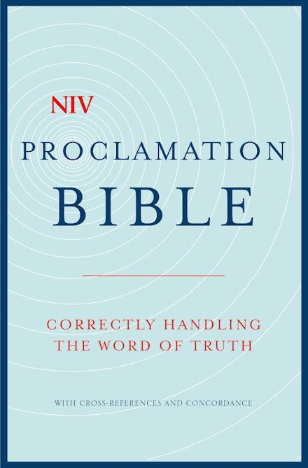 NIV Compact Proclamation Bible