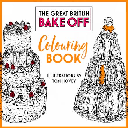 Great British Bake Off Colouring Book