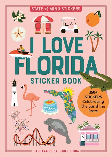 I Love Florida Sticker Book