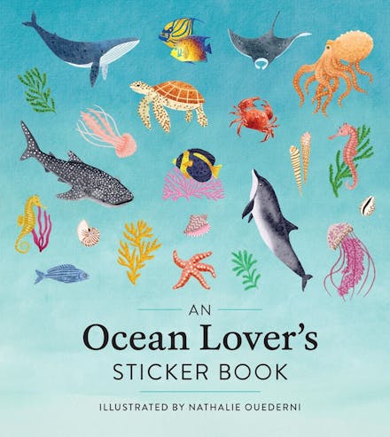 An Ocean Lover's Sticker Book