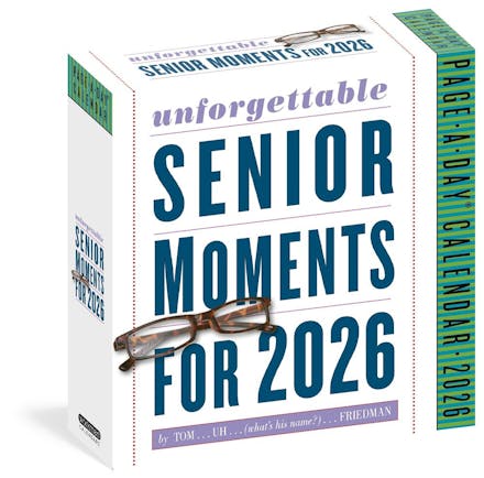 Unforgettable Senior Moments Page-A-Day  Calendar 2026