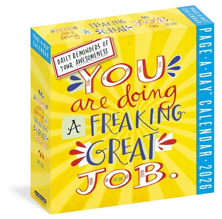 You Are Doing a Freaking Great Job Page-A-Day  Calendar 2026