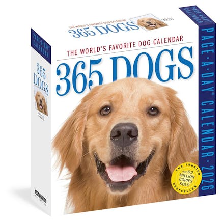 365 Dogs Page-A-Day  Calendar 2026
