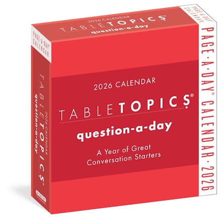 TableTopics Question-a-Day Page-A-Day  Calendar 2026
