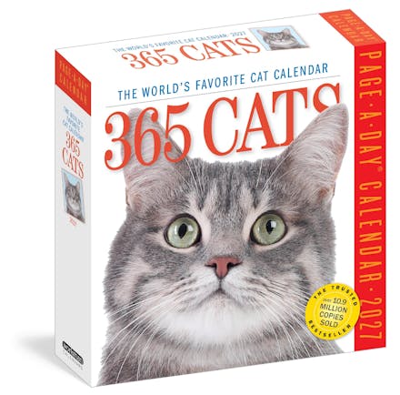 365 Cats Page-A-Day  Calendar 2027