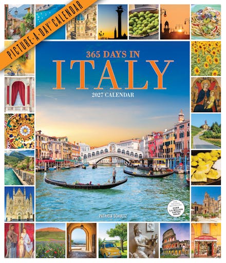 365 Days in Italy Picture-A-Day  Wall Calendar 2027