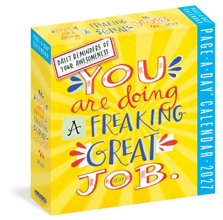 You Are Doing a Freaking Great Job Page-A-Day  Calendar 2027