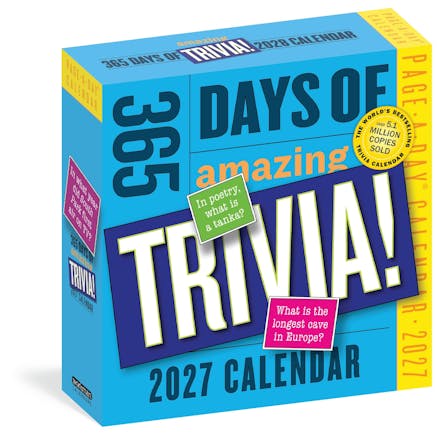 365 Days of Amazing Trivia Page-A-Day  Calendar 2027