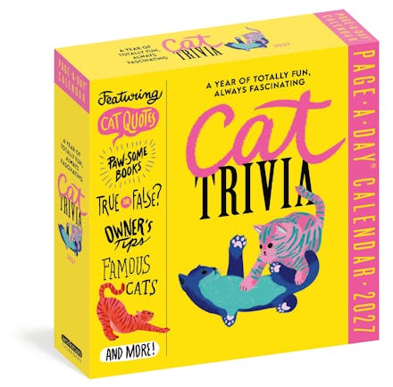 Cat Trivia Page-A-Day  Calendar 2027