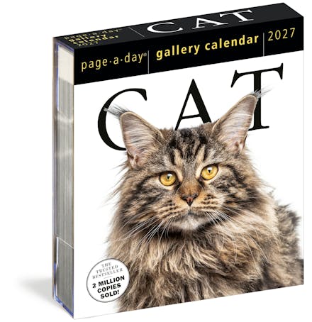 Cat Page-A-Day  Gallery Calendar 2027