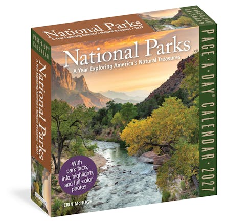 National Parks Page-A-Day  Calendar 2027