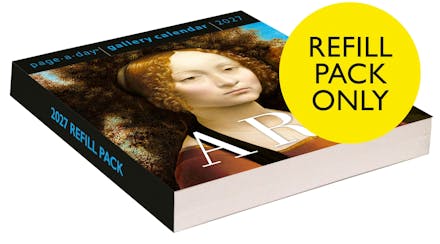 Art Page-A-Day  Gallery Calendar Refill Pack 2027