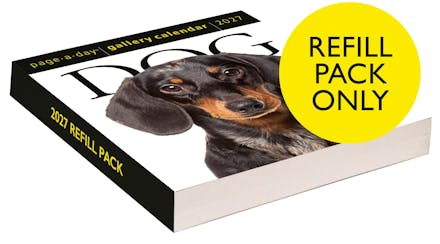 Dog Page-A-Day  Gallery Calendar Refill Pack 2027