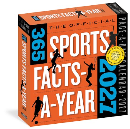Official 365 Sports Facts-A-Year Page-A-Day  Calendar 2027