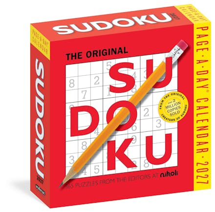Original Sudoku Page-A-Day  Calendar 2027