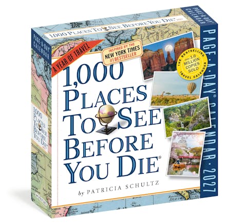 1,000 Places to See Before You Die Page-A-Day  Calendar 2027