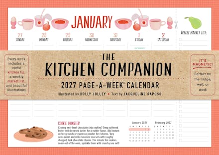 The Kitchen Companion Page-A-Week Calendar 2027
