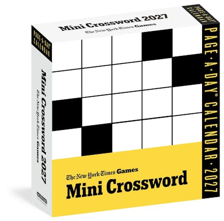 The New York Times Mini Crossword Page-A-Day  Calendar 2027