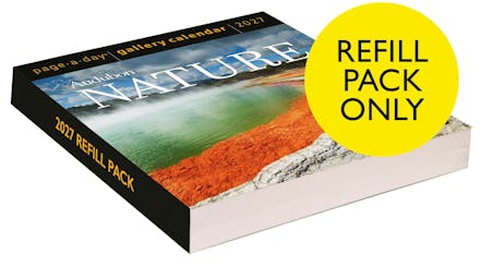 Audubon Nature Page-A-Day  Gallery Calendar Refill Pack 2027