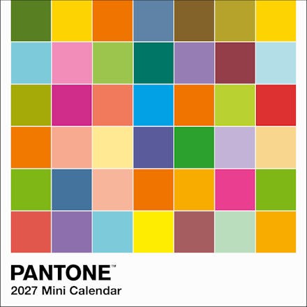 PANTONE  Mini Wall Calendar 2027