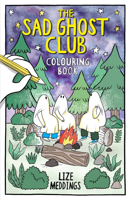 The Sad Ghost Club Colouring Book