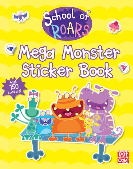 School of Roars: Mega Monster Sticker Book