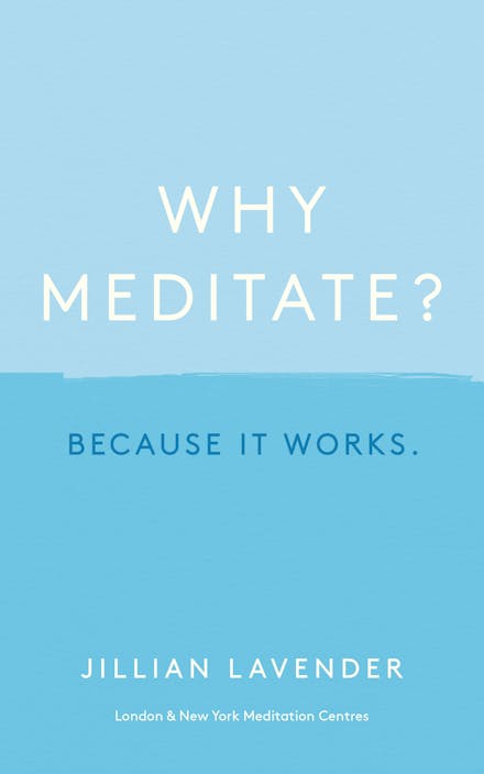 Why Meditate? Because it Works
