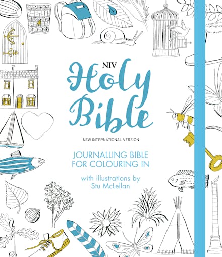 NIV Journalling Bible for Colouring In
