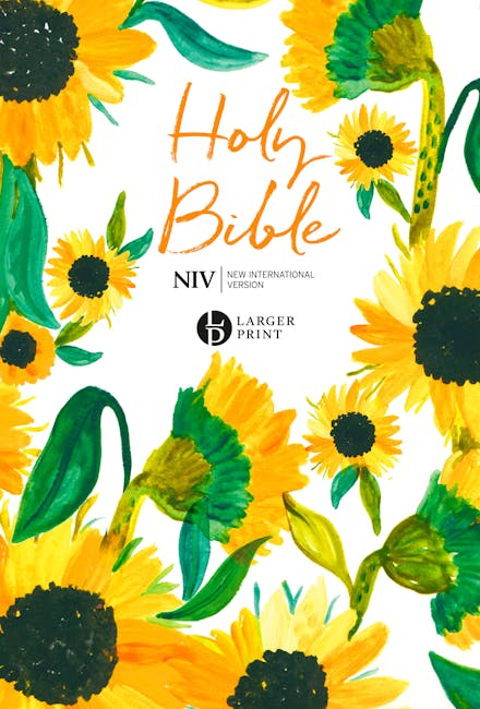 NIV Larger Print Soft-tone Bible