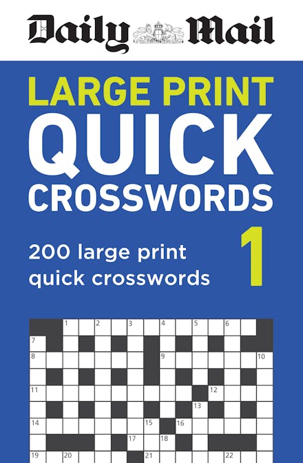 Daily Mail Large Print Quick Crosswords Volume 1
