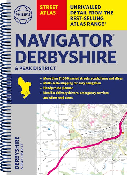 Philip's Street Atlas Derbyshire